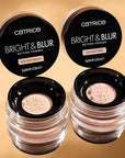 Catrice Bright & Blur Loose Setting Powder | Fragrance Free, Lightweight, Instant-Blurring Finish | Vegan & Cruelty Free (020 | Soft Pink)