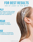 CeraVe Hydrating Anti Dandruff Conditioner, 0.5% Pyrithione Zinc Dandruff Treatment With Ceramides, Hyaluronic Acid & Niacinamide, Helps Eliminate Flakes & Reduce Itchy Scalp, Sulfate Free Conditioner