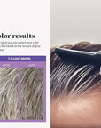 Just For Men Touch of Gray, Mens Hair Color Kit with Comb Applicator for Easy Application, Great for a Salt and Pepper Look - Light Brown, T-25, Pack of 1