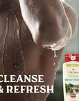 Old Spice Cleansing Body Wash for Men, 24/7 Shower Fresh with Lasting Scent, Cleanse & Refresh, Gentle on Skin, Vitamin B3, Timber with Sandalwood + Cypress Scent, 18 oz (Pack of 4)