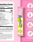 TEAZEN Sicilia Lemon Kombucha Tea, Hydration Drink Mix, Sugar Free, Live Probiotics & Prebiotics, 10 Sticks, 1.76oz