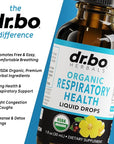 Lung Detox Respiratory Health Drops - Organic Respiratory Supplements Herbal Lung Cleanse, Mullein Drops for Lungs Bronchial Support, Mucus Clear with Mullein Leaf Extract, Elderberry Supplement 1 oz