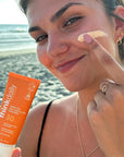 Thinkdaily Tinted Sunscreen for Face, SPF 30, 24.25% Zinc Oxide, 2 Oz, Safe, Natural, Water Resistant Reef Safe Sunscreen, All Skin Tones, Broad Spectrum UVA/UVB Sun Screen for Sun Protection