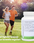 Intestinal Cleanser Digestion Supplement - Digestive System Cleanse Capsules Made with Pure Herbs - Colon Cleanse Supplement for Overall Gut Wellness by DHerbs - 100 Vegetarian Capsules