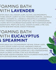 Dr Teal's Foaming Bath with Pure Epsom Salt, Lavender & Eucalyptus, 34 fl oz (Pack of 2)