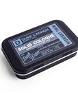 Duke Cannon Supply Co. Solid Cologne for Men Midnight Swim - Cold Water, Crisp Greens, Fresh Air - Concentrated Balm, Travel-Friendly Tin, 1.5 oz (1 unit)