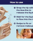 Alleyoop tip off liquid-filled makeup