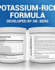 Dr. Berg Zero Sugar Hydration Keto Electrolyte Powder - Enhanced w/ 1000 mg of Potassium & Real Pink Himalayan Salt (NOT Table Salt) - Grape Flavor Hydration Drink Mix Supplement - 50 Servings