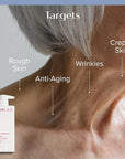 MEDIX Fragrance Free Retinol Body Lotion Crepey Skin Care Treatment | Firming Body & Face Moisturizer | Anti Aging Retinol Cream For Face Targets Look Of Crepe Skin & Wrinkles, 15 Fl Oz