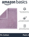 Amazon basics washcloth for bathroom,