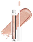wet n wild MegaSlicks Lip Gloss, Ultra-Glossy, Vitamin-E Enriched, Ultra-Gloss High Shine Moisturizing, Cruelty-Free & Vegan - Champagne Please