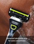 Dorco Pace 5 Pro Razors - Shaving System For Men with Trimmer - 16 Refill Cartridge Set