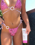 b.tan Dark Gradual Self Tanning Lotion | Plump Up the Bronze Everyday Glow Lotion - Develop a Bronzed Glow, Sunless Tanner Infused With Hyaluronic Acid, No Fake Tan Smell 8 Fl Oz
