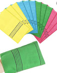 12 pcs exfoliating washcloth, korean