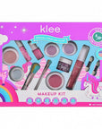 Luna Star Klee Deluxe Holiday Makeup Kit for Kids, Tweens and Teens. Non-Toxic and Kid-Friendly. Made in USA. (Holly Cuddles)