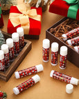 Dunzy 50 Pcs Christmas Lip Balm Moisturizing