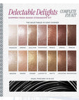 LAURA GELLER NEW YORK Delectable Delights Shimmer-Finish Baked Eyeshadow Kit with Free Mascara Included | Long-Lasting Crease-Proof Baked Eyeshadows for Mature Skin