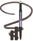 Maybelline Express Brow 2-In-1 Pencil and Powder Eyebrow Makeup, Black Brown, 1 Count
