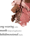 LAURA GELLER NEW YORK Baked Blush-n-Bronze Marbleized 2-in-1 Sculpting Bronzer Blush - Earthy Bronze - Contour Face with a Radiant Flush