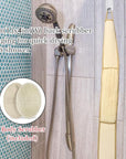 50 Inch Extra Long Exfoliating Natural Loofah Back Scrubber Loofah Sponge Back Scrubber for Shower for Men Women