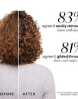 Tangle Teezer Ultimate Detangler Curly Hair Brush, Dry & Wet Hairbrush, Reduces Frizz & Breakage, for 3C to 4C Curly Hair Types, Pink Mango
