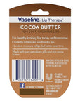 Vaseline Lip Therapy Cocoa Butter 6-Pack – Mini Lip Balms for Soft, Glowing Lips, 0.25 Oz Ea