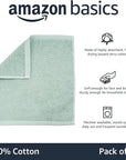 Amazon basics face towels for