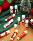 50 Pieces Christmas Santa Lip Balm Moisturizing