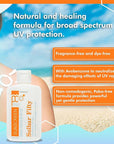 Person & Covey SPF 50 Sunscreen Face & Body Sun Cream - Solbar Fifty Body & Face Sunscreen SPF 50 Broad Spectrum Sunscreen - Water-Resistant Sun Cream, Sun Screen Protector for Face & Body - 4 Fl. Oz.
