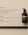 Aesop Shampoo | Soften Hair, Restore Shine | Bergamot Rind, Frankincense, Cedar Atlas | 16.9 oz / 500mL