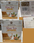 Hyleys Slim Tea Weight Loss Herbal Supplement with Pineapple - Cleanse and Detox - 50 Tea Bags (6 Pack)