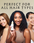 Hair Growth Oil Spray - 100% Pure Ingredients For Non Greasy, Thicker & Stronger Hair - Organic Batana, Castor, Biotin, Saw Palmetto, and Rosemary Oil for Men & Women Scalp - 4.1 Fl Oz