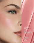 Mineral Color Balm, SPF 35 Multi Color Stick for Lips, Cheeks& Eyes, Blendable Creamy Lightweight Formula, Buildable Shimmer Finish, Multiuse Makeup Stick, Blush