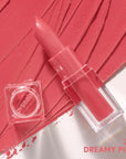 COVERGIRL Clean Lip Color, Dreamy Pink, Satin Finish, Squalane, Avocado & Aloe, Carmine-Free, Non-Drying, 0.12oz