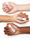 Essie Salon-Quality Nail Polish, 8-Free Vegan, Light Tan, Wild Nude, 0.46 fl oz (Pack of 2)