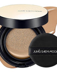 JUNG SAEM MOOL Essential Skin Nuder Cushion 28N Camel 0.49 Fl Oz, No Refill, Natural Radiant Finish Cushion Foundation with Buildable Coverage, Lightweight Texture, Korean Foundation Makeup