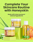 Honeyskin Organic Aloe Vera Gel for Face with Orchid & Apple Stem Cells - Soothing & Hydrating Aloe Gel for Sunburn Relief & After Sun Care - 100% Aloe Vera Gel for Hair, Face & Body (12 Fl Oz)