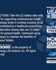 Life Extension D-Ribose Tablets, Plus Calcium, Helps Maintain Healthy Energy Levels in Heart and Muscle, Encourages The Production of ATP, Gluten-Free, Non-GMO, Vegan, 100 Vegetarian Tablets