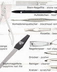 3 Swords Germany – manicure pedicure set kit (009)