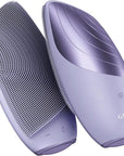 GESKE SmartAppGuided Sonic Thermo Facial Brush | 6 in 1 | Skin Cleansing | Cleansing Brush with Thermal Function | Electric Facial Massager