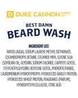 Duke Cannon Supply Co. Beard Wash Citrus Hefeweizen, 6 Fl Oz - Made with Plant-Based Ingredients to Strengthen, Rejuvenate, Soften and Condition
