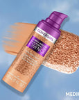 Covergirl Simply Ageless Skin Perfector Essence Foundation, 40 Medium, Tinted Skin Perfector, Skincare Makeup Hybrid, Sheer Tint, Radiant Finish, Skin-Like Finish, Vegan Formula, 1.0oz
