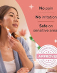 Finishing Touch Lumina Painless Hair Remover, Silver