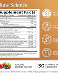 S RAW SCIENCE Sugar Free Berberine Gummies with Ceylon Cinnamon 2000mg - Blood Support - Ashwagandha, Turmeric, Chromium, Psyllium Husk Powder, Gymnema Sylvestre - 60 Fiber Gummies