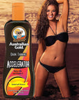 Australian Gold Dark Tanning Accelerator Lotion, 8.5 Fluid Ounce