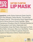 Eco Lips Plumping Daytime Lip Mask with Hyaluronic Acid and Upcycled Cloudberry Oil, 2-pack by Eco Lips 100% Natural. Made in USA