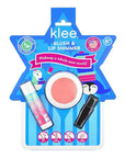 Luna Star Klee Blush and Lip Shimmer Hanukkah Gift Set for Kids and Tweens. Gentle and Non-Toxic. Made in USA. (Starlight Buzz)