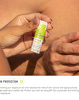 Raw Elements Organic Outdoor Sunscreen Lip Balm Rescue - SPF 30, UVA-UVB Protection, Reef-Safe, Non-Nano Zinc, Water Resistant, 0.15 oz (Pack of 1)