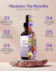Rosemary Oil With Black Castor, Batana, Lavender, Coffee, Coconut, Argan, Avocado, Olive, Almond & Parsley Seed Oil, 11 Oils Infused for Ultimate Hair Growth & Care for Stronger, Thicker Hair