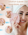 15 Pcs Reusable Makeup Remover Cloths, Ultra Soft Makeup Eraser Cloths for Face, Microfiber Makeup Remover Towels for All Skin Types, 5" x 5", Multicolor